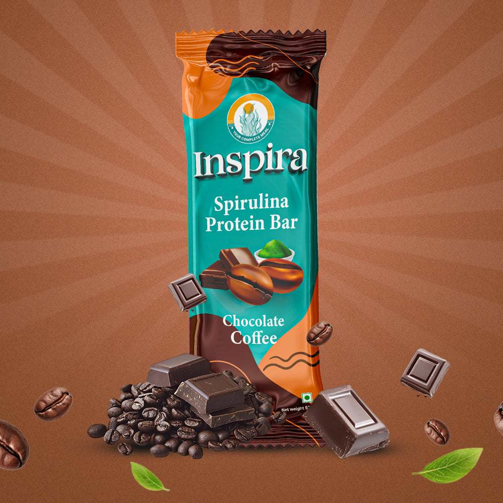 Chocolate Coffee | Pack of 6 x 52g | Inspira Protein Bar