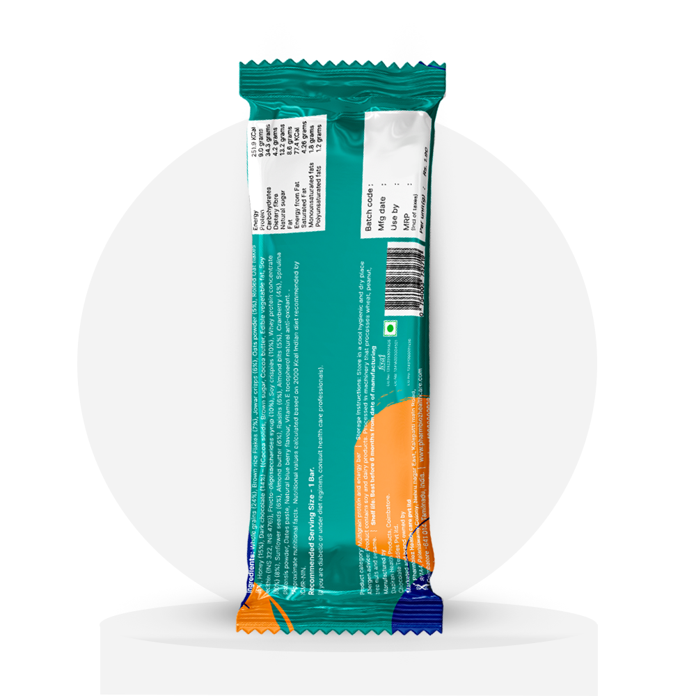 Mango, Nuts & Seeds | Pack of 6 x 52g | Inspira Protein Bar