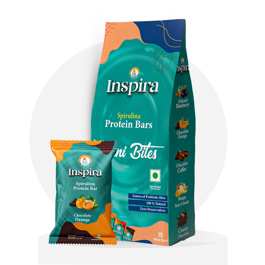 Chocolate Orange | Pack of 15 x 52g | Inspira Mini Bites