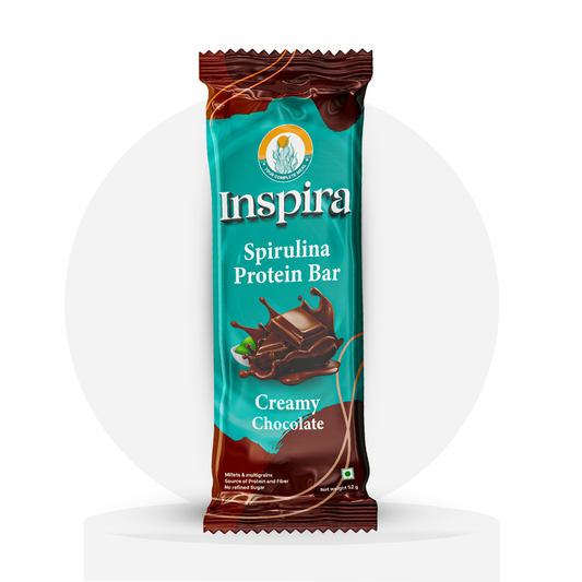 Creamy Chocolate | Pack of 6 x 52g | Inspira Protein Bar