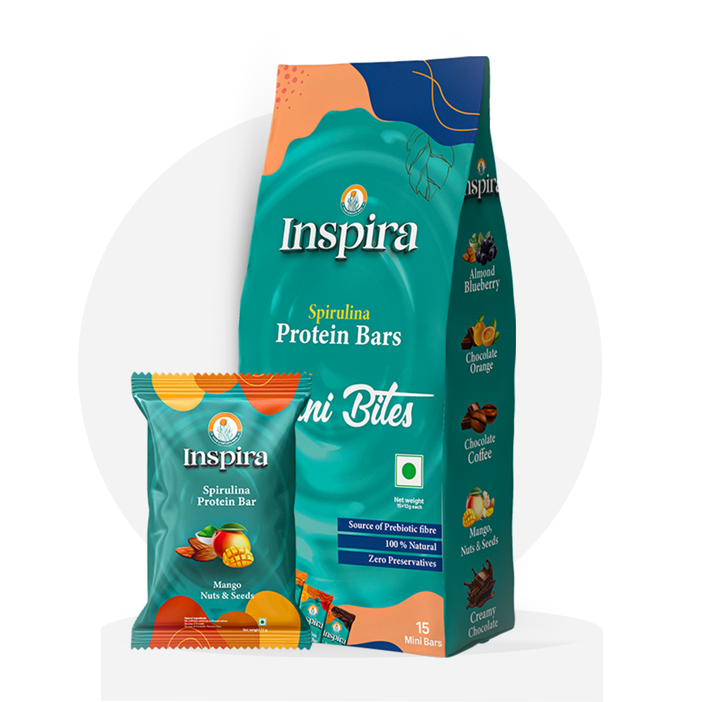 Mango Nuts & Seeds | Pack of 15 x 52g | Inspira Mini Bites