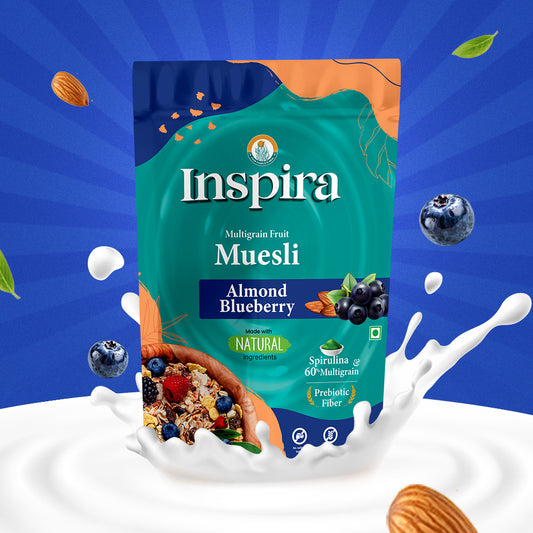 Almond Blueberry | 400g | Inspira Muesli