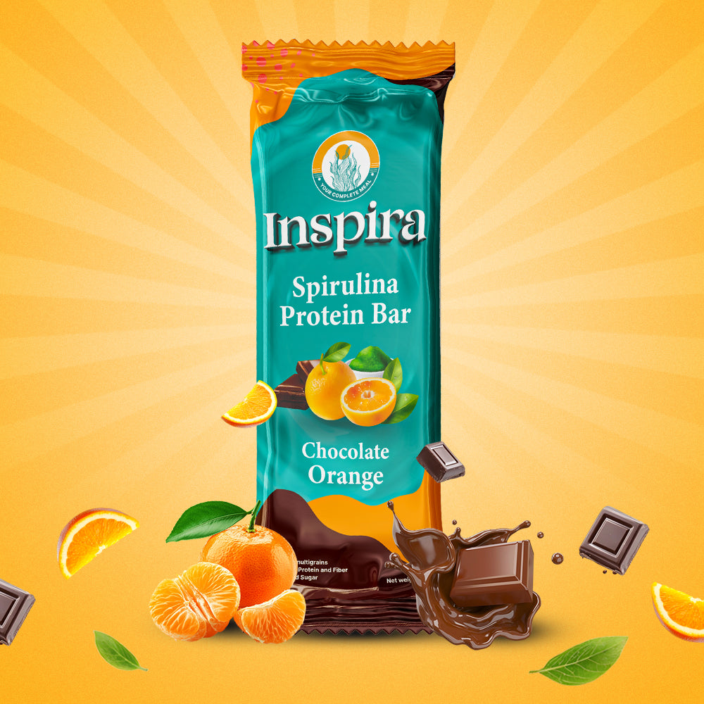 Chocolate Orange | Pack of 6 x 52g | Inspira Protein Bar