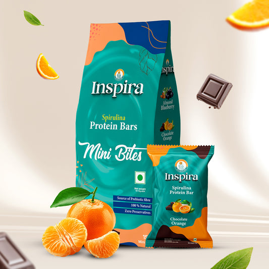 Chocolate Orange | Pack of 15 x 12g | Inspira Mini Bites