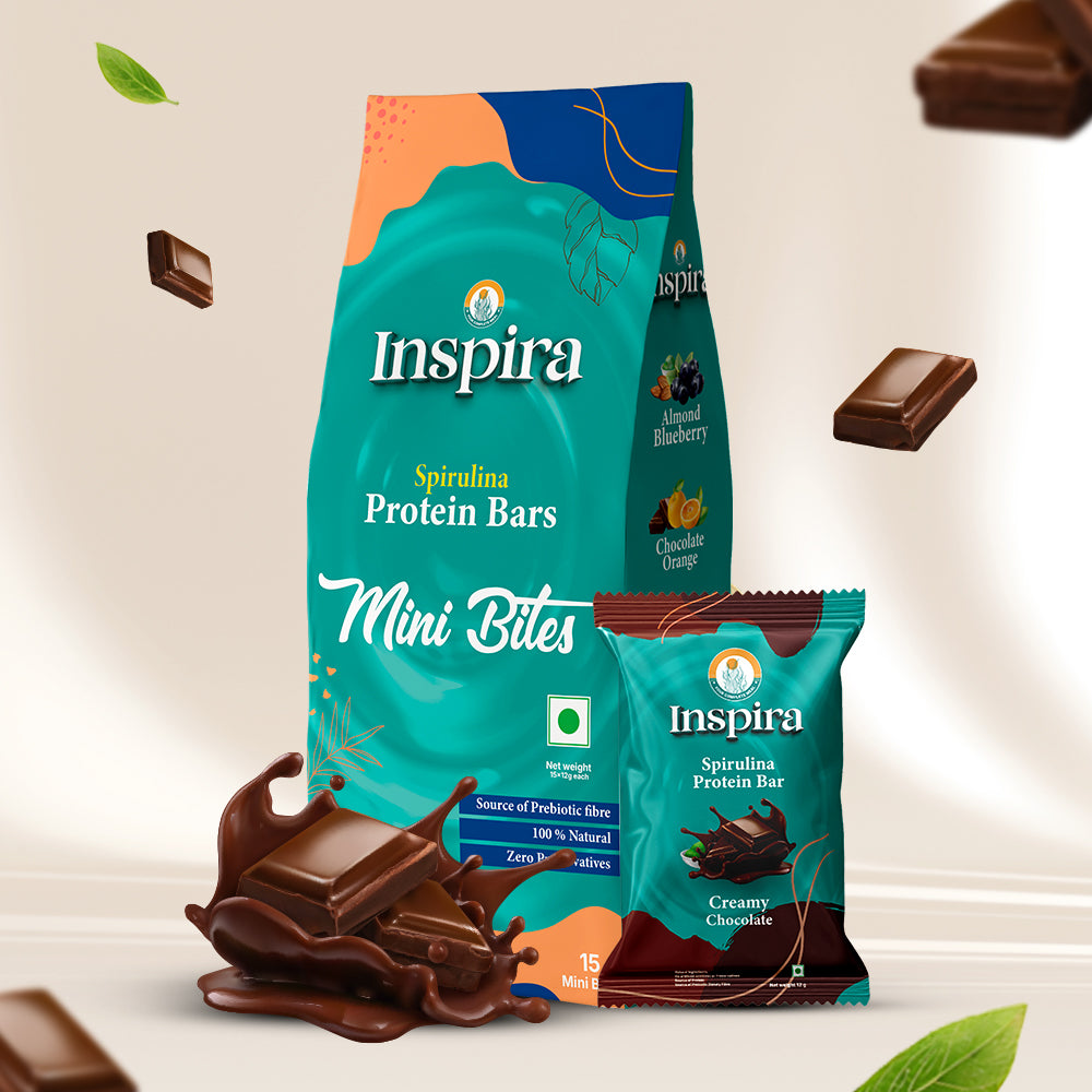 Creamy Chocolate | Pack of 15 x 12g | Inspira Mini Bites