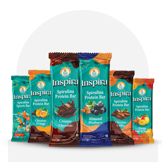 Assorted | Pack of 6 x 52g | Inspira Protein Bar