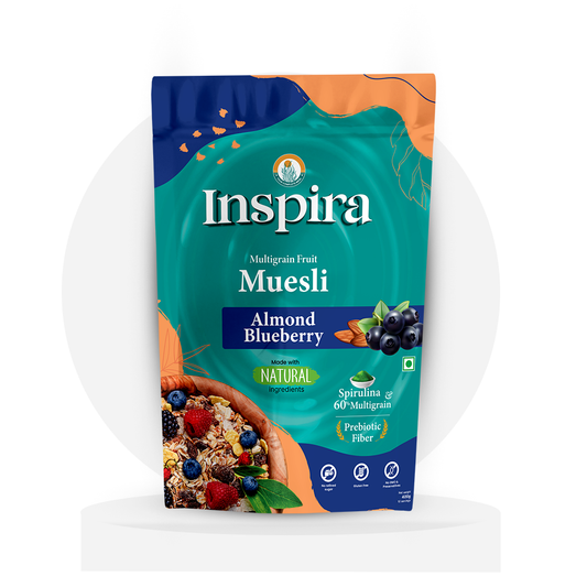 Almond Blueberry | 400g | Inspira Muesli